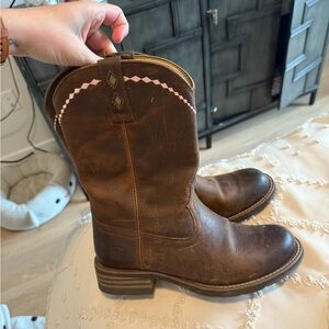 Ariat Distressed Brown Leather Boots